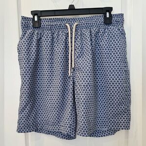 Faherty Beacon Men’s Swim Trunk Blue